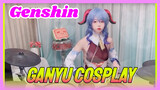 Ganyu cosplay