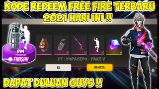 KODE REDEEM FREE FIRE HARI INI 20 JULI TERBARU 2021 - GARENA FREE FIRE