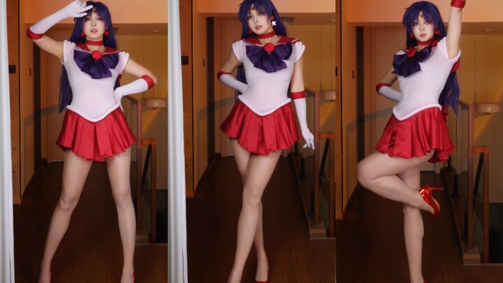Hino Rei kembali! Seberapa cocok Sailor Moon dengan rok pendek!