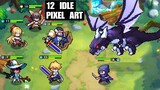Top 12 Best Pixel Art game IDLE RPG for Android iOS | Best idle pixel art games RPG on mobile