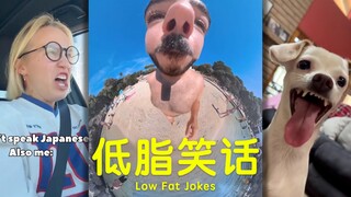 Low-fat joke 😭: Mike, how come you're a girl?!