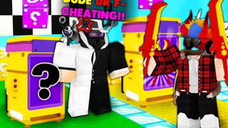 ฉันจ้างคนมาทำ RIG Extreme Lucky Block และเขาก็บ้า (ROBLOX BEDWARS)