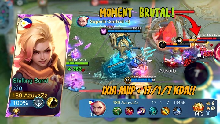 TUTORIAL IXIA MVP 14.2! Build Tersakit KDA BRUTAL 17/1/7 Bikin Musuh Auto Nyerah!