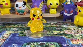 [Pocket Maple] Đồ chơi mô hình lắp ráp câu đố trong suốt ba chiều Pokémon Pikachu Beverly 3D