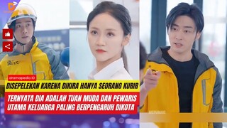 Disepelekan karena dikira hanya seorang kurir, ternyata pria ini tuan muda keluarga terkaya dikota.