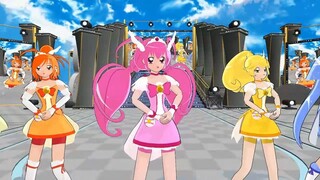 【MMDプリキュア】スマプリでハレ晴レユカイ