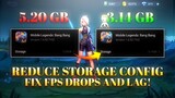 How to Reduce Storage in MLBB - Melissa Patch  | Mobile Legends Bang Bang | Low-end Device