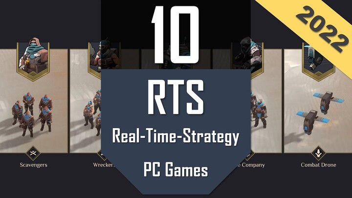 Best RTS Games 2022 | TOP10 Real Time Strategy PC Games