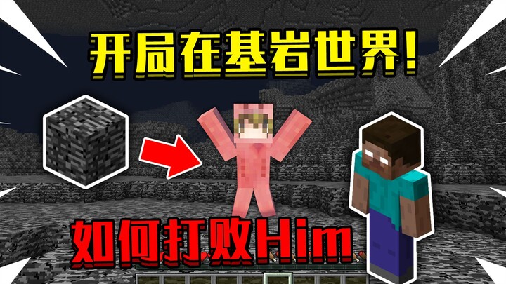 开局出生在基岩世界！全世界都是基岩，如何打败Him！