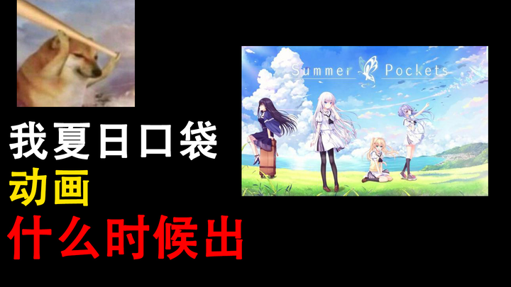 愚人节就这？都两年半了，我夏日口袋动画什么时候出【随便吐槽】