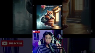 kucing ini dipenjara karena rampok di bank #kucing #chatgpt