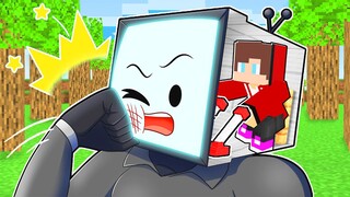 Maizen MIND Control TV WOMAN in Minecraft! - Parody Story(JJ and Mikey TV)