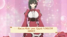 ----Kimi wa Meido-sama. Episode 7 ENGLISH SUBBED----