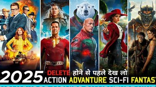 Top 9 Best Action & Adventure Hollywood Movies On YouTube In Hindi | Hollywood Movies In Hindi 2025