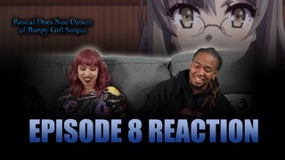 Wash It All Away on a Stormy Night | Rascal Does Not Dream of Bunny Girl Senpai Ep 8 Reaction