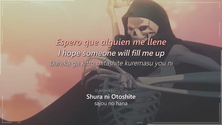 Ishura Op 1 - Shura ni Otoshite | Sub Español / Sub English - AMV