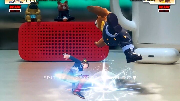 Peace King of Fighters, sweet potato VS potato, it turns out they both have special moves~