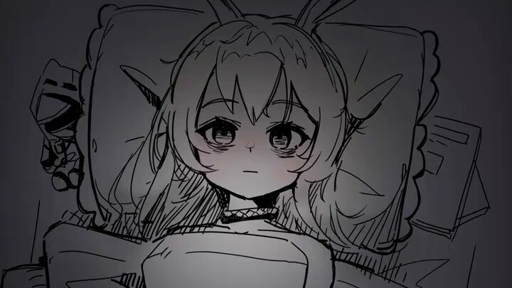 Amiya couldn't sleep.