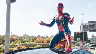 Spider-Man: No Way Home Movie Clip - Doctor Octopus vs Spidey Bridge Fight (2021)