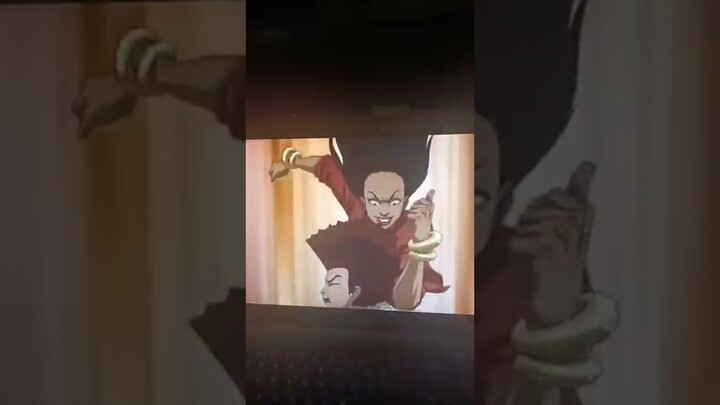 Huey is getting STOMPED by Mikey #shorts #boondocks #tokyorevengers