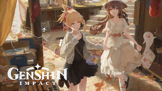 [Genshin Impact Hu Tao]JK Naganohara Yoimiya Takes You to the Fiesta!