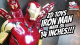 ZD Toys Iron Man Mark 85 , 14 inches, Unboxing and Review by Ralph Cifra