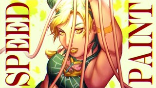 Jolyne Cujoh - JJBA  Speedpaint