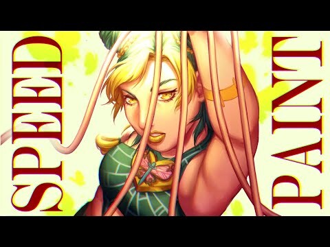 Jolyne Cujoh - JJBA  Speedpaint