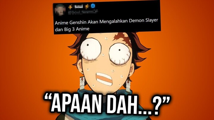 KATANYA ANIME GENSHIN LEBIH BAGUS DARI ONE PIECE?!😡