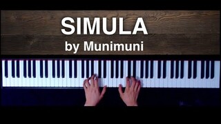 Simula by Munimuni Piano cover with sheet music