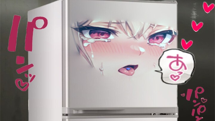 Đã... đã biến thành hình tủ lạnh rồi.