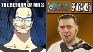 HOW MANY FAMILIAR CHARACTERS WILL LUFFY RUN INTO? - One Piece Episode 424 and 425 - Rich Reaction