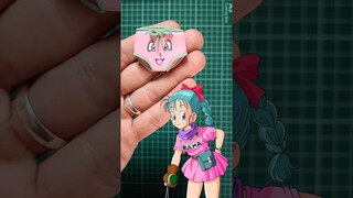 Hago figura de BULMA versión BRAGAS 🩲. Manualidades Dragon Ball Z