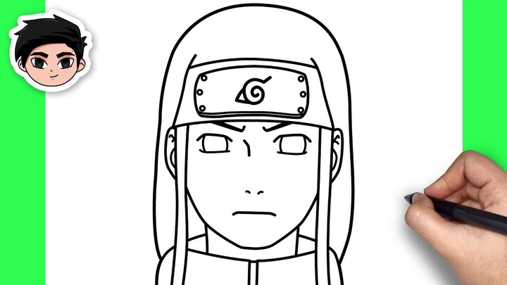 How To Draw Neji Hyuga | Naruto - Easy Step By Step