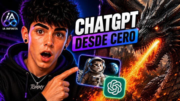 ChatGPT Desde Cero: Aprende a Crear Imágenes Increíbles (Guía 2026)