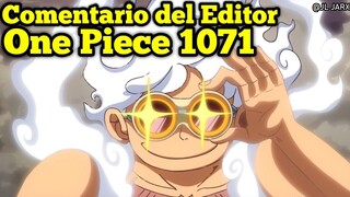 Comentario del Editor para el Capitulo 1071 de One Piece: EPICIDAD AL EXTREMO EN 2023!!