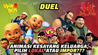 Upin Ipin vs Adit & Sopo Jarwo: Adu Animasi Malaysia-Indonesia! Mana Lebih Bagus? | PanSosKap #short