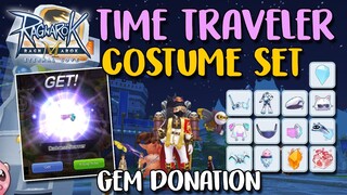 NEW EVENT ADDED! TIME TRAVELER COSTUME SET IS OUT - RAGNAROK M: ETERNAL LOVE