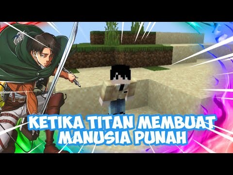 Review addon Attack on Titan - MINECRAFT INDONESIA