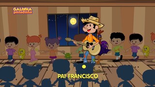 Coloquei Pai Francisco - DVD Galinha Pintadinha 3 de trás pra frente