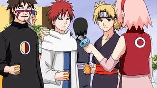 Naruto Little Theater Sakura phỏng vấn Gaara Temari Kankuro phàn nàn về việc thiếu thời lượng lên só