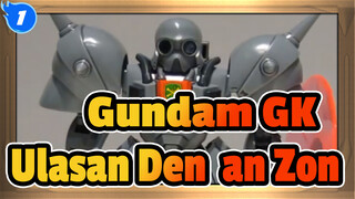 [Gundam GK] Bandai 1/100 - Gundam F91 Den'an Zon Ulasan_1
