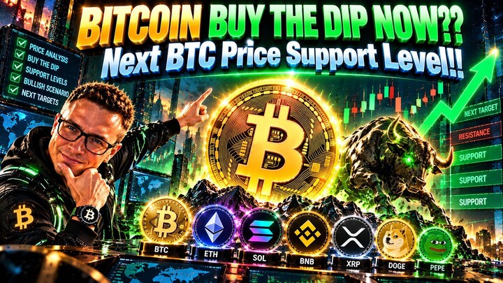Bitcoin BUY THE DIP NOW??!! MOST IMPORTANT PRICE UPDATE NEWS
