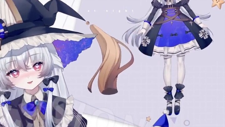 tampilan model live2d] Remah super cantik? Datang dan temui penyihir itu!