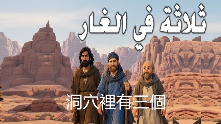 ثلاثة في الغار