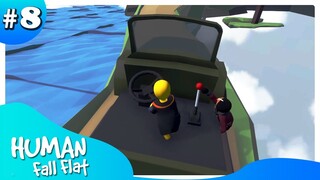 HUMAN FALL FLAT #8 | TUTORIAL MENGENDALIKAN TRUK MASA DEPAN !