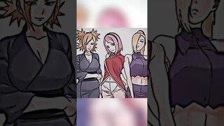 [Sakura x Temari x Ino] #narusaku #shikatema #saiino best couples #fyp #naruto