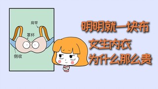 It’s just a piece of fabric—so why are women’s undergarments so expensive?