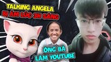 HÙNG COSPLAY DORAEMON CHÉM GIÓ VỀ VIỆC ÔNG BÀ LÀM YOUTUBER VÀ TALKING ANGELA BỊ ÁM LÚC 3A.M SÁNG