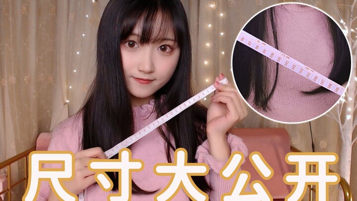 Cô ấy to lớn thế nào? Cô gái dũng cảm đo kích thước cơ thể mình ngay tại chỗ!